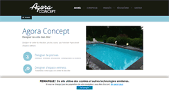 Desktop Screenshot of agora-concept.be